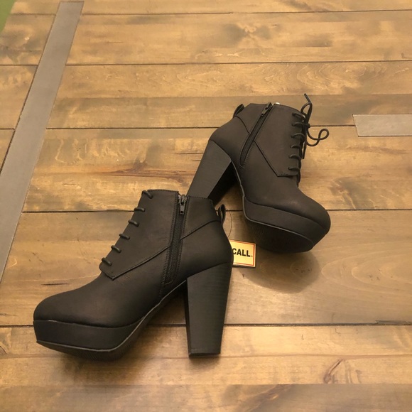 No Call Platform Ankle Booties - Picture 7 of 13